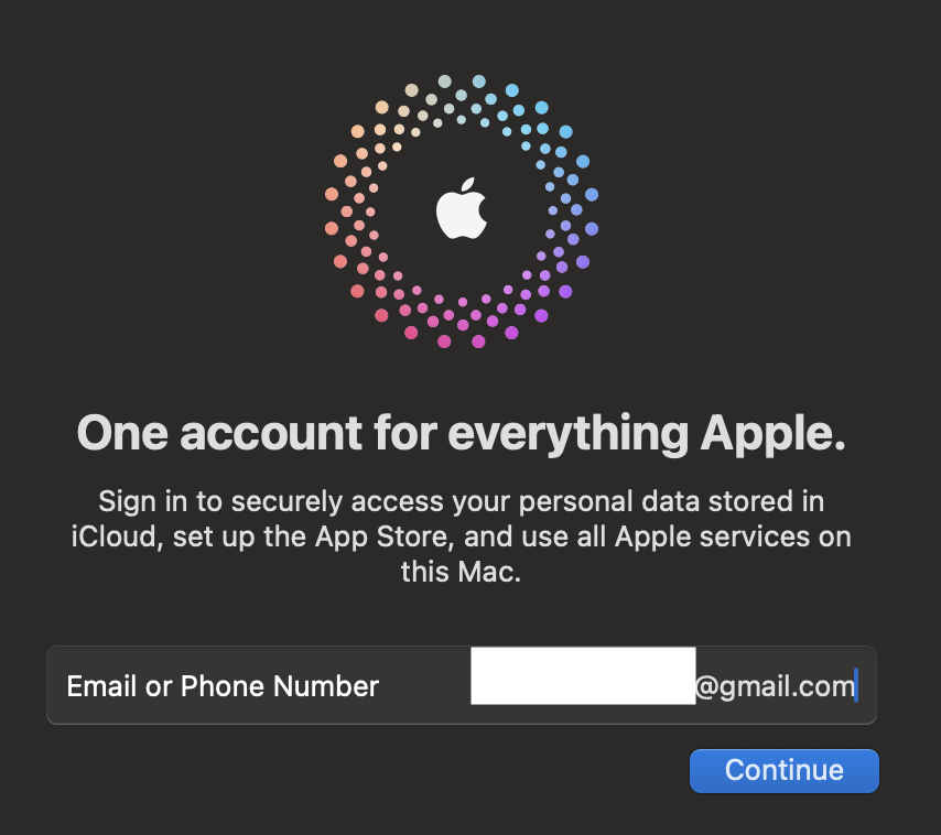 Login Apple ID